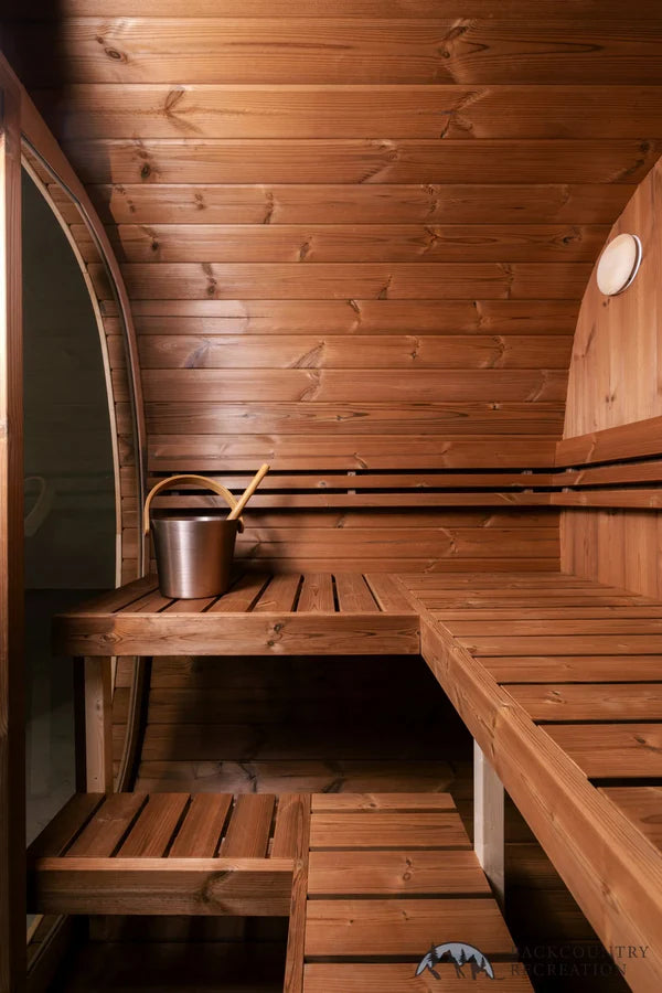 True Northern Barrel or Cube Sauna - 2 Person