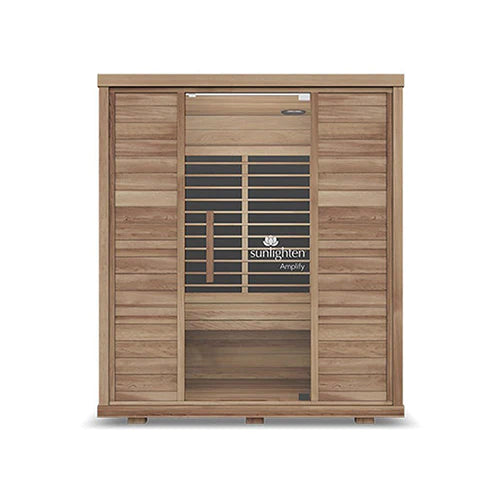 Sunlighten Amplify 2 Person Full Spectrum Infrared Sauna - Eucalyptus