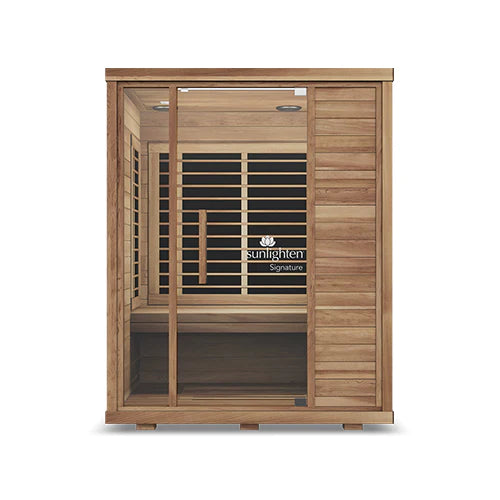 Sunlighten Signature 3 Person Far Infrared Sauna - Eucalyptus